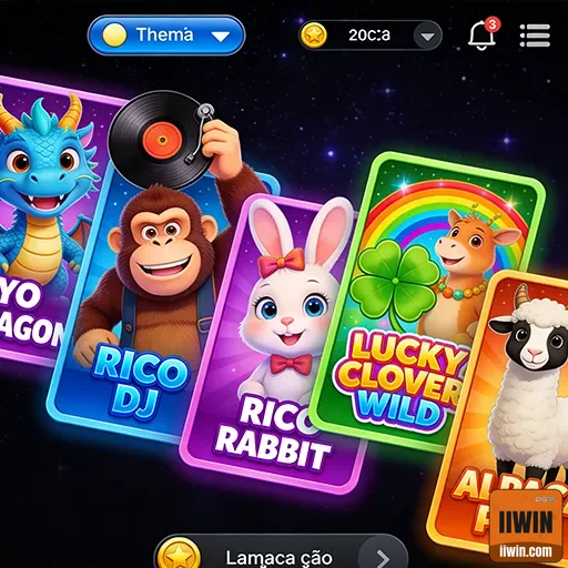 iiwin - app exclusivo - Interface do App